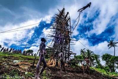 tradition du Saut du Gol au Vanuatu sur l'île de Pentecôte au Vanuatu, Nagol