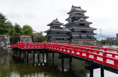 Jour 8 : Château féodal de Matsumoto et installation à Nakabusa onsen