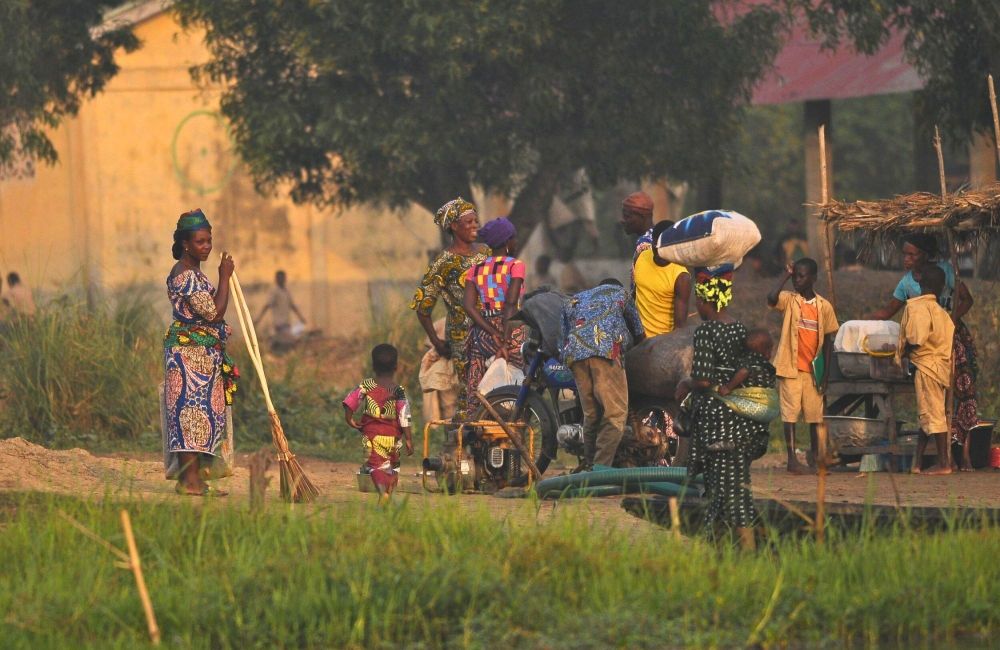 scene de vie voyage aventure au Bénin - &copy; Julien Gonin