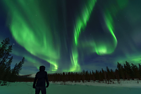 aurores boreales voyage en laponie finlandaise - &copy; Ana Cacheira Poinson