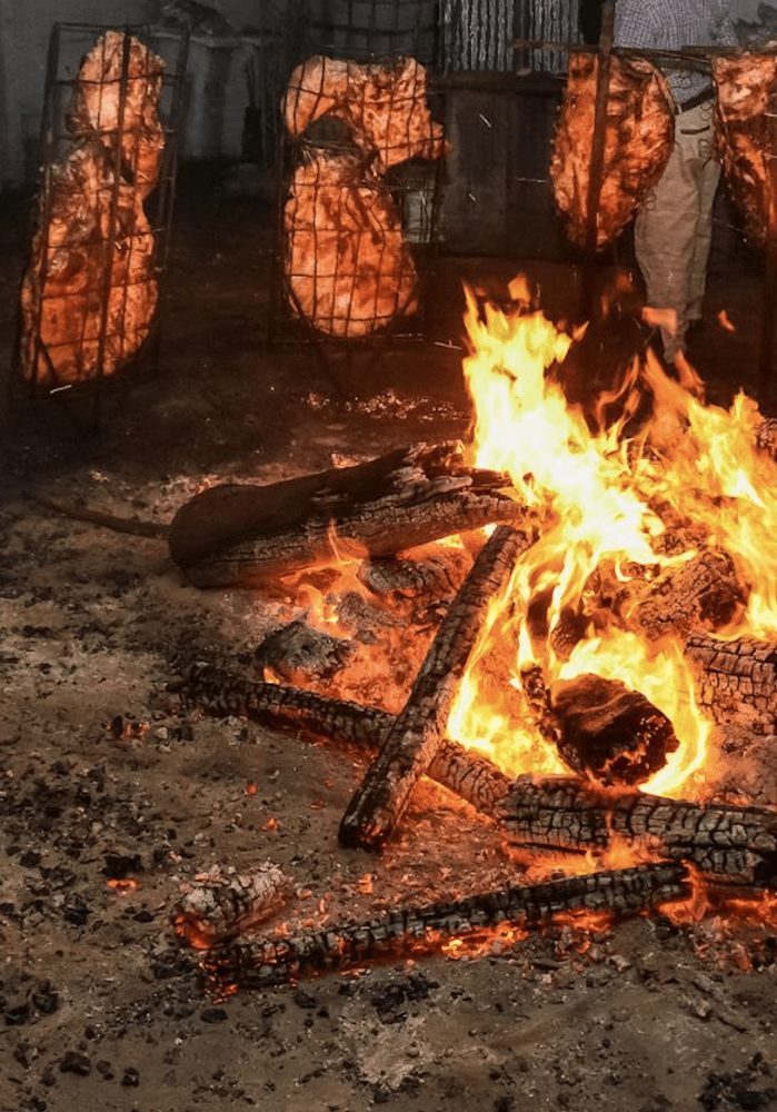 asado traditionnel des gauchos en argentine - &copy; Matthieu Reynier