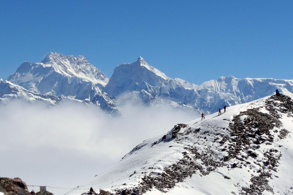 trek au coeur des sommets enneigés en nepal - &copy; Alexandre Ulcakar