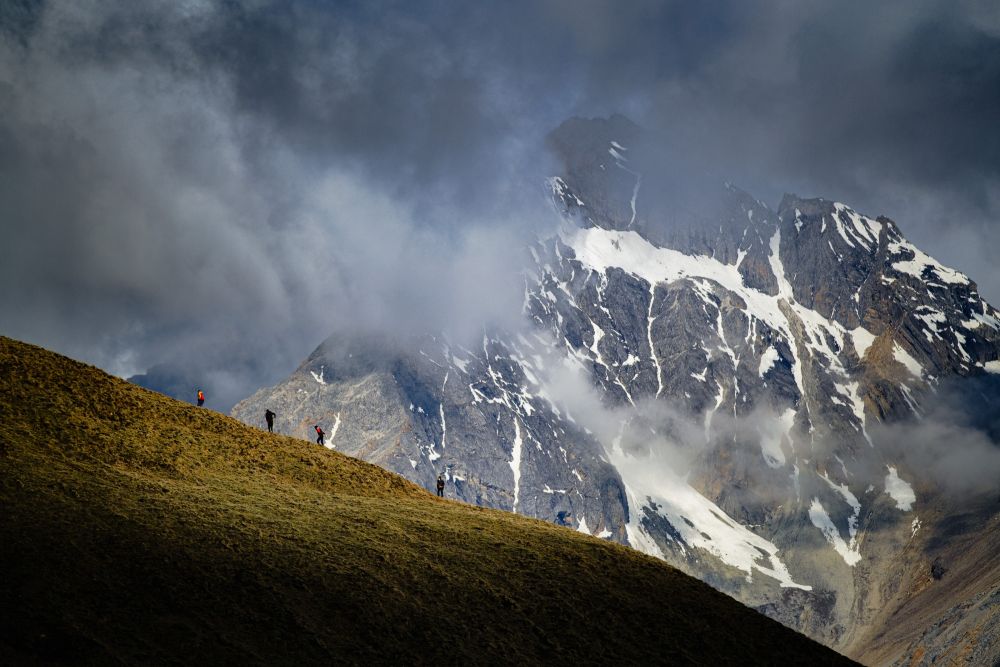 Trekkeurs au Népal - &copy; Nicolas Fragiacomo