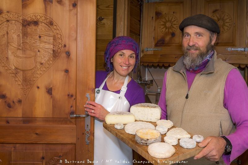 eleveurs des chèvres dans lels alpes françaises - &copy; Bertrand Bodin
