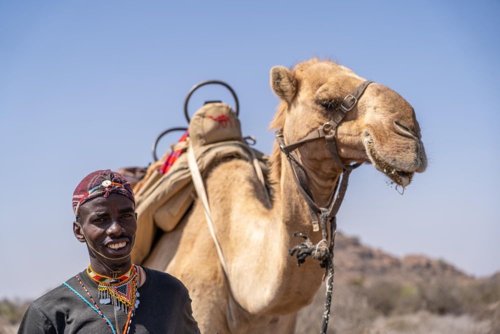 peuple samburu et leur dromadaire - &copy; Matthieu Reynier