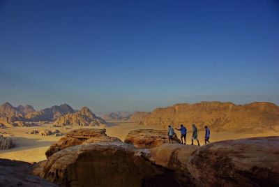 voyageurs su coeur du wadi rum en jordanie - &copy; Matthieu Flye Ste Marie