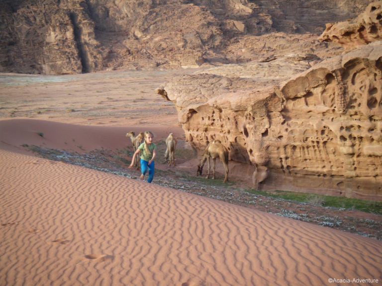 Jordanie - Les petits Bédouins en Jordanie