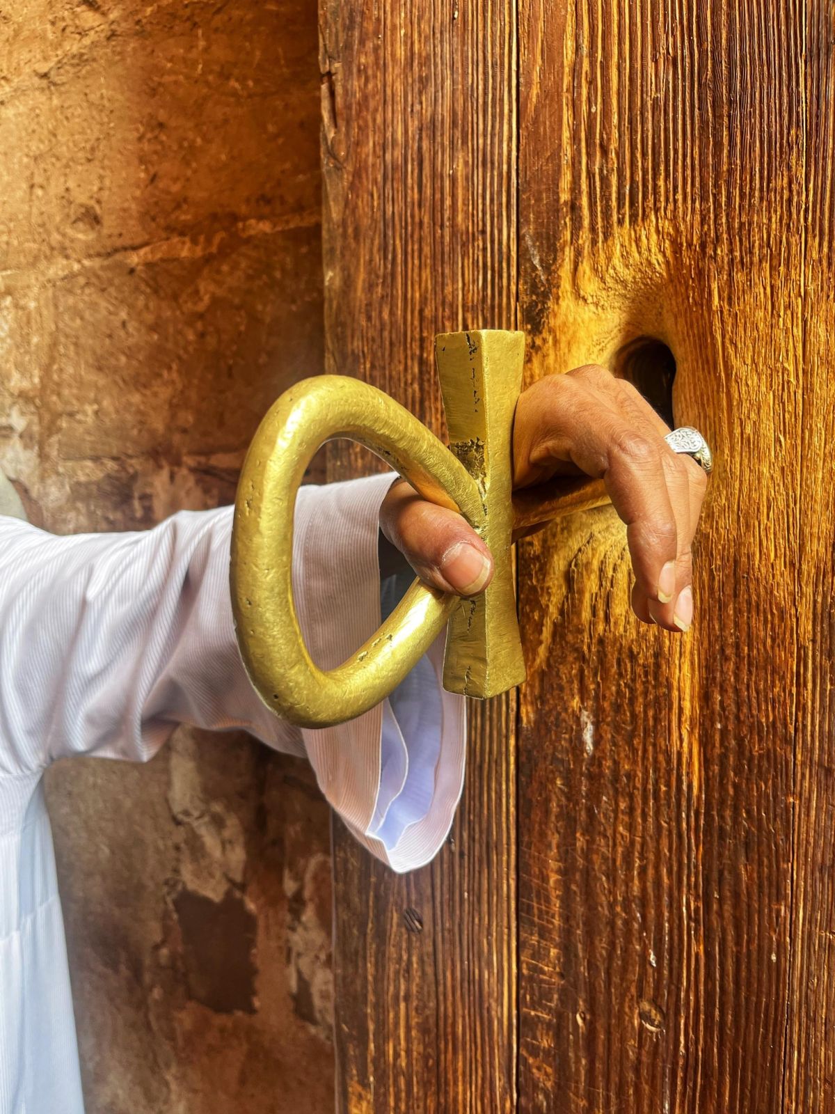 Clé croix copte Egypte