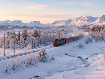 Norvège - Suède - Laponie - Aurores boréales en Laponie : de Kiruna aux Lofoten en train