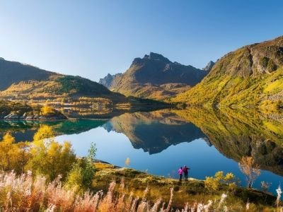 Finlande - Eté indien en Laponie : couleurs d'automne et aurores boréales