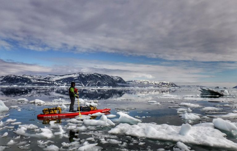 Groenland - Exploration de la baie de Disko en stand up paddle 