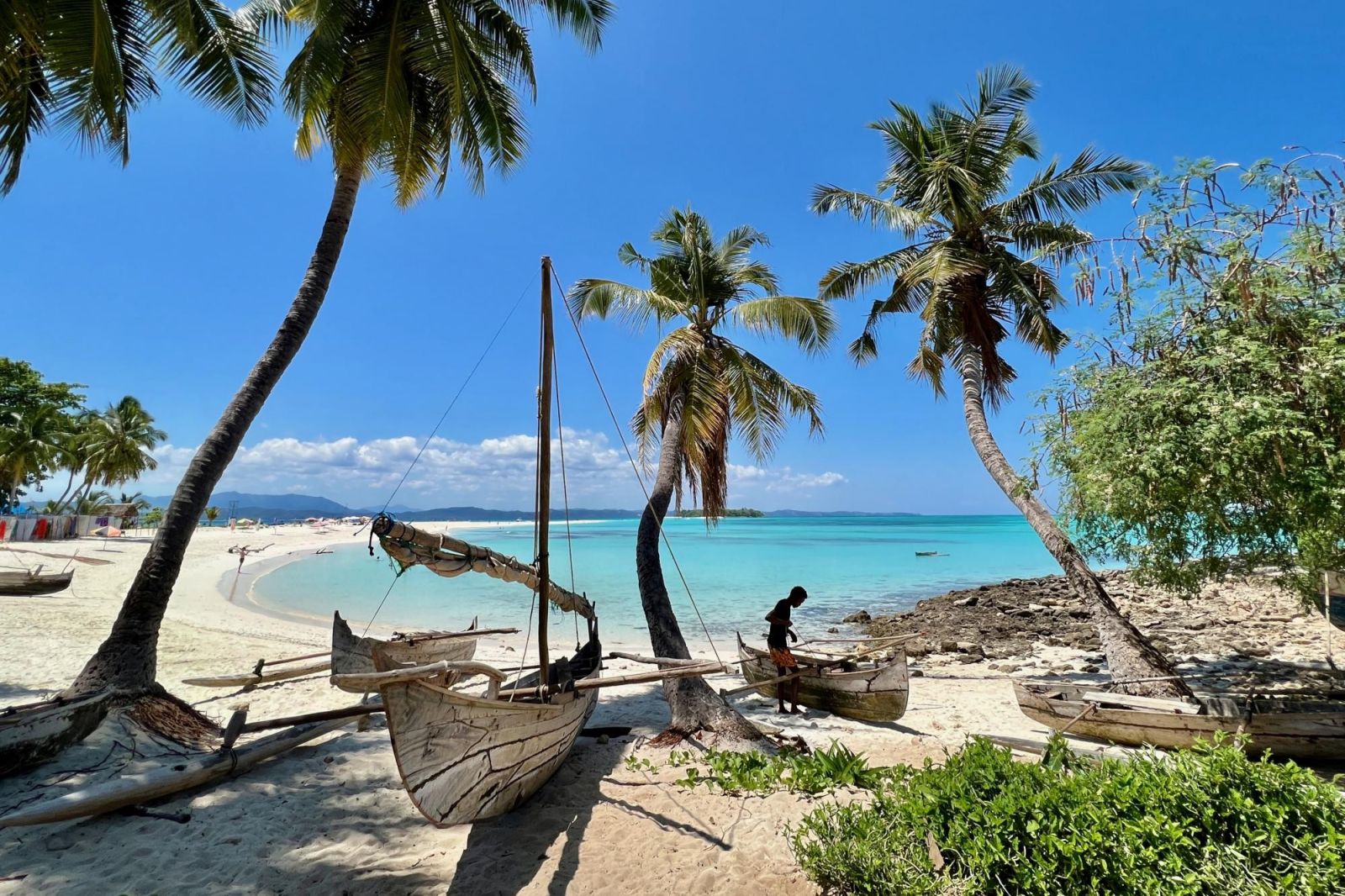 Plage nord de Madagascar