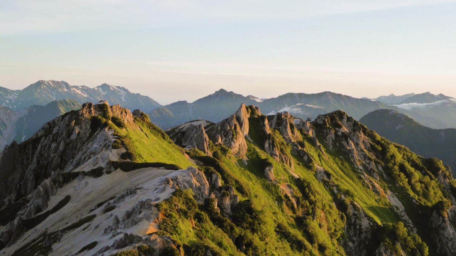 trek dans les Alpes japonaises