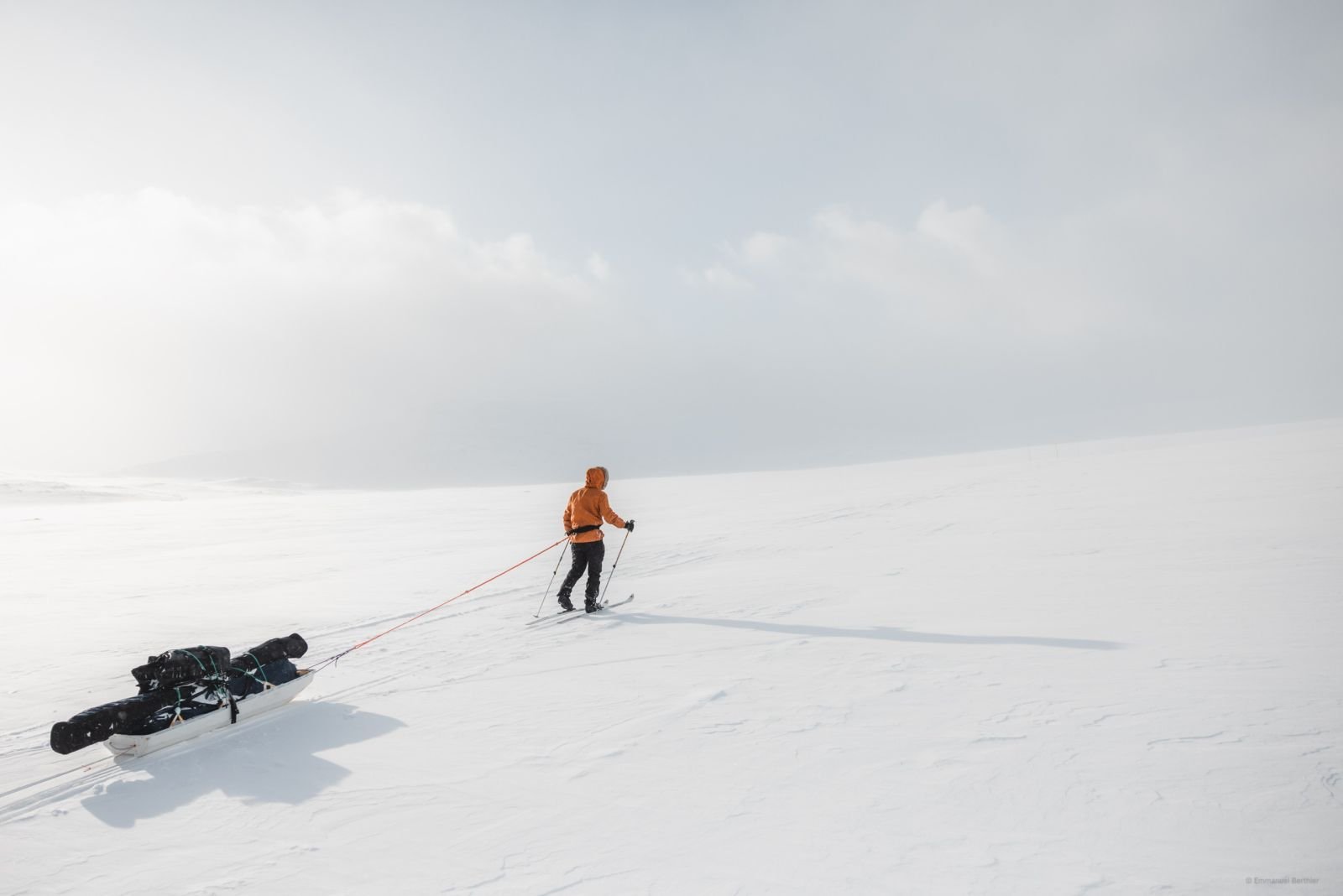 Aventure polaire à Ski Pulka : à la conquête du Mont Halti, sommet de Laponie 