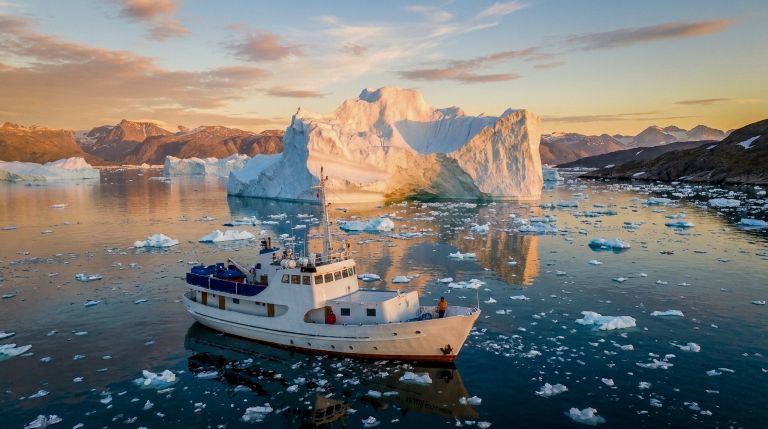 Groenland - Voyage photo au Groenland : Icebergs & lumières de la baie de Disko